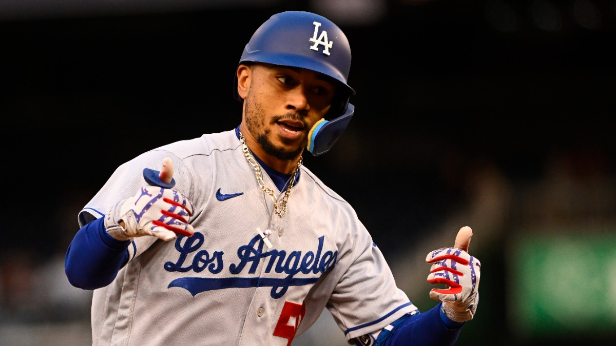 Los Angeles Dodgers outfielder Mookie Betts