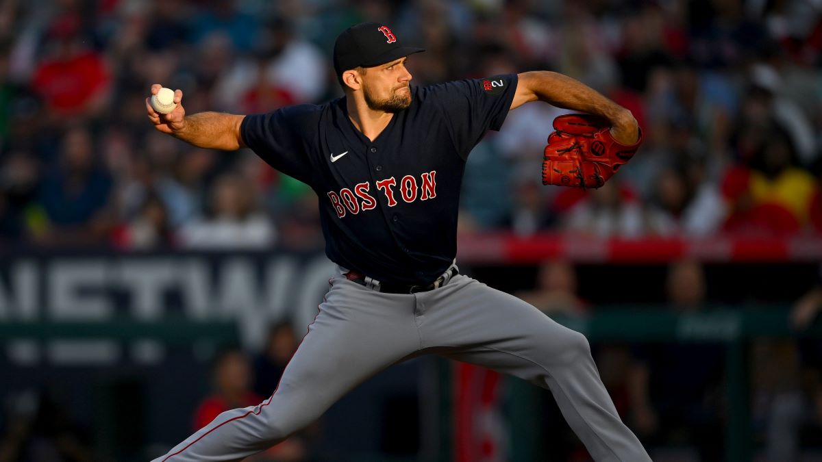 Boston Red Sox pitcher Nathan Eovaldi
