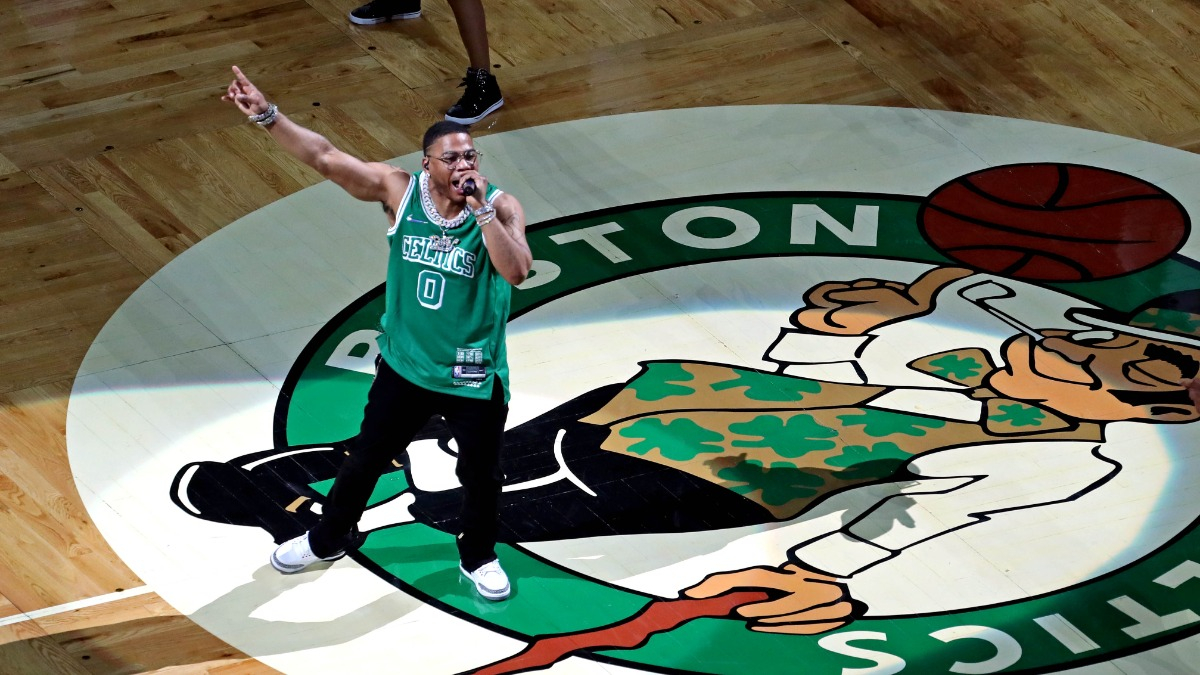 Nelly at TD Garden in Boston