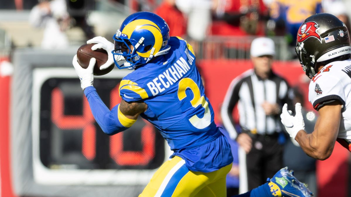 Los Angeles Rams wide receiver Odell Beckham Jr.
