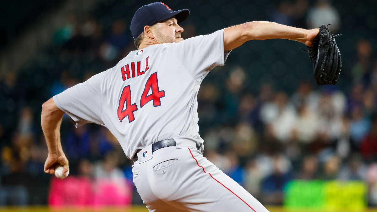 Boston Red sox pitcher Rich Hill