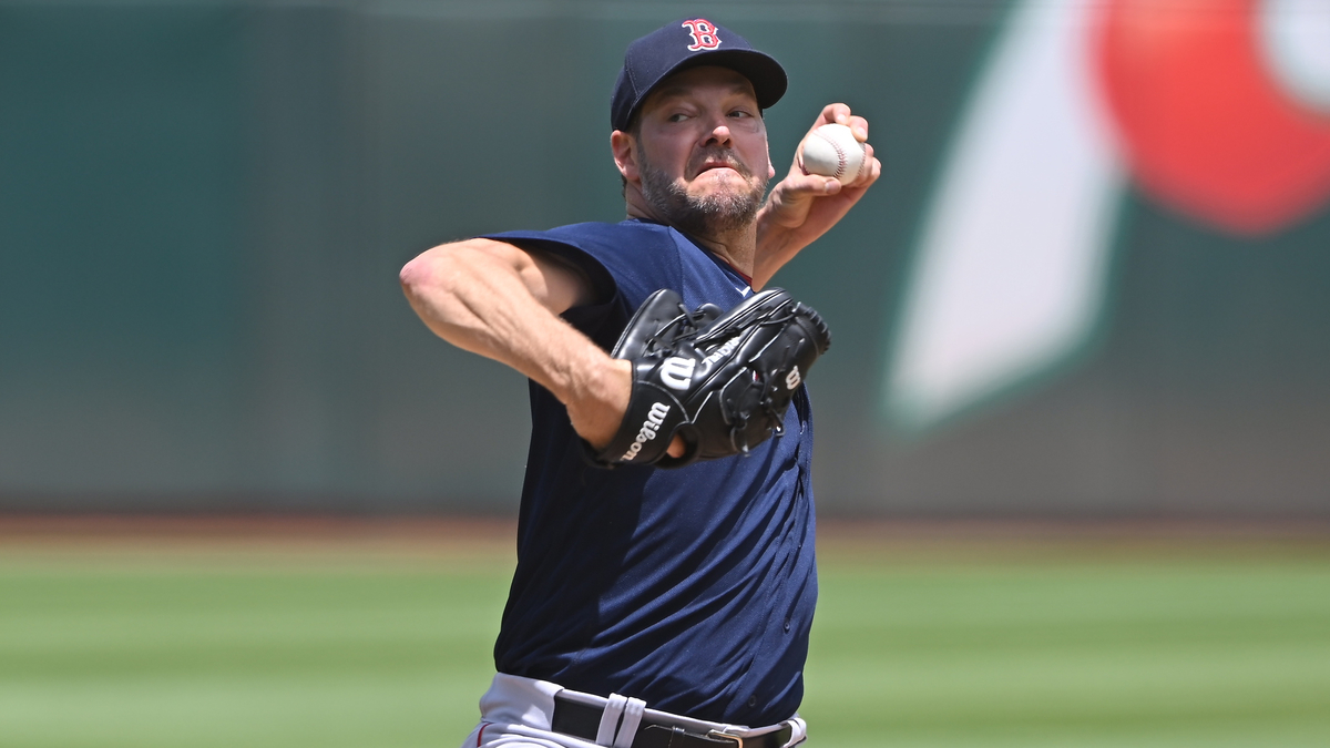 Boston Red Sox starting pitcher Rich Hill
