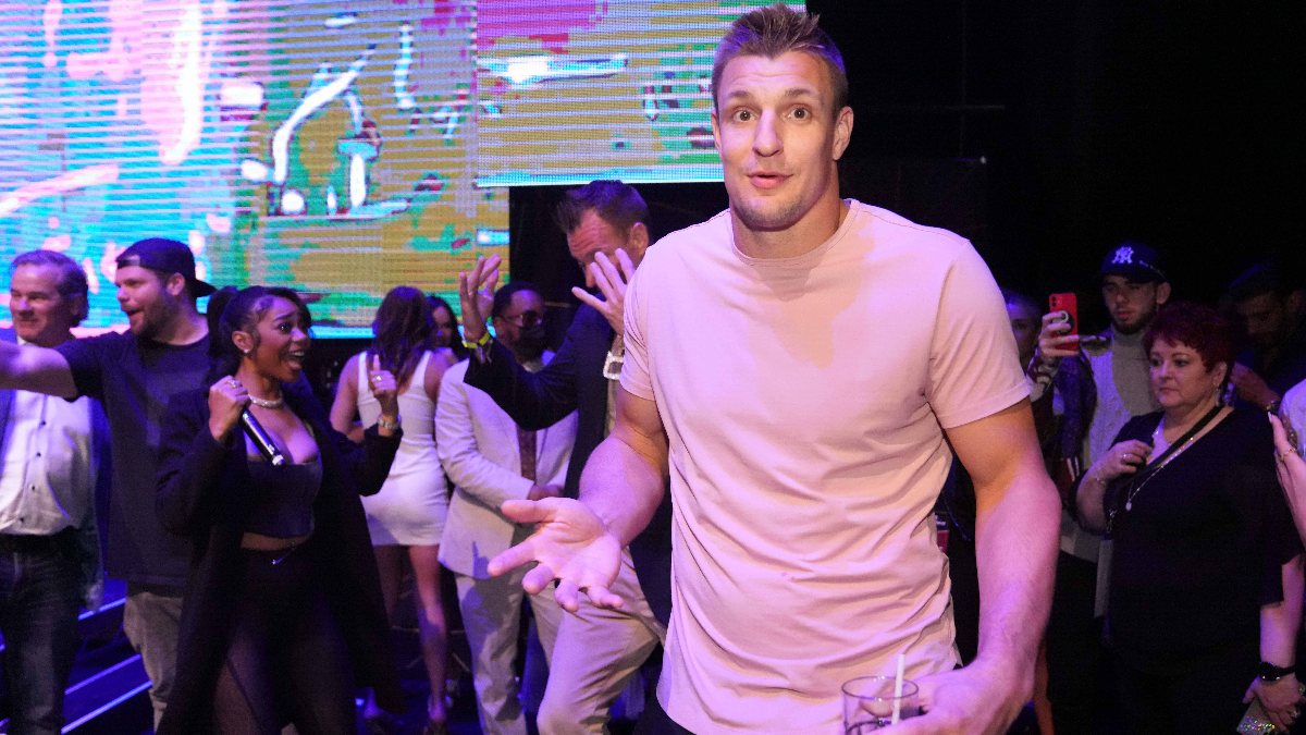 Former NFL tight end Rob Gronkowski