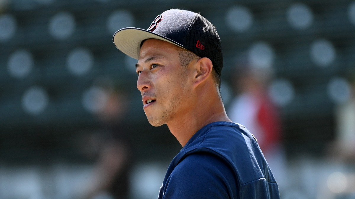 Boston Red Sox outfielder Rob Refsnyder