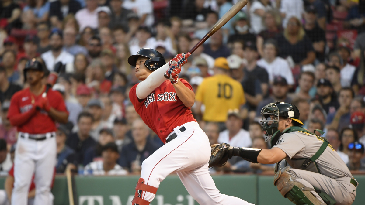 Boston Red Sox outfielder Rob Refsnyder