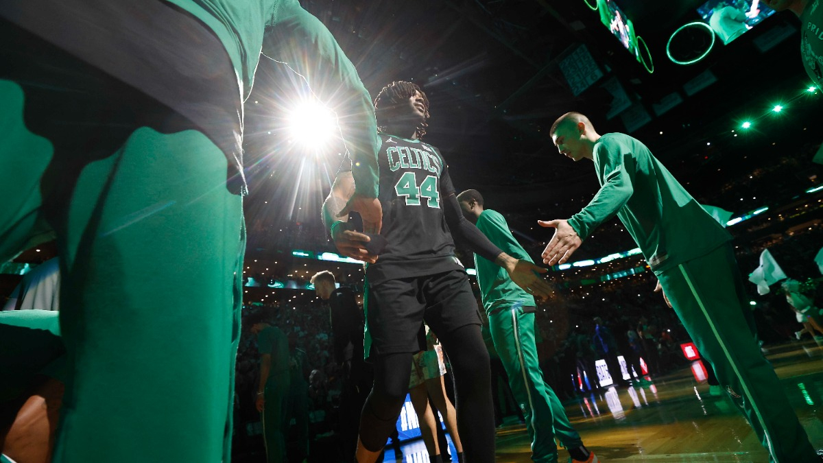 Boston Celtics center Robert Williams III
