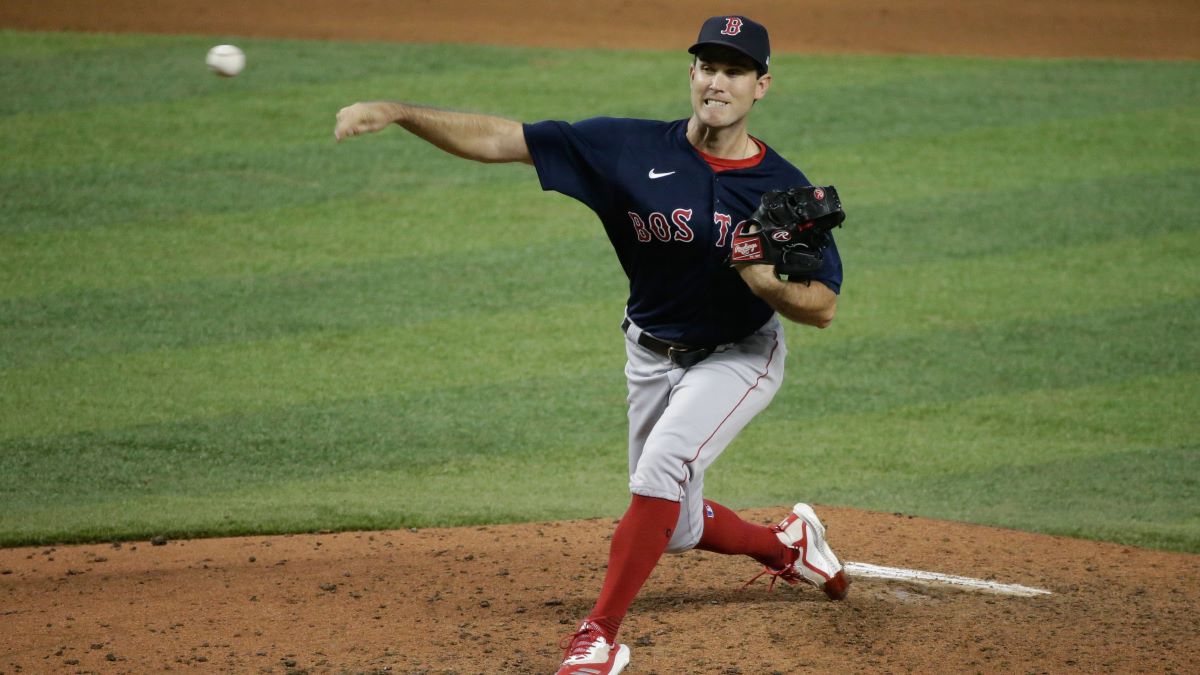 Former Boston Red Sox pitcher Ryan Weber