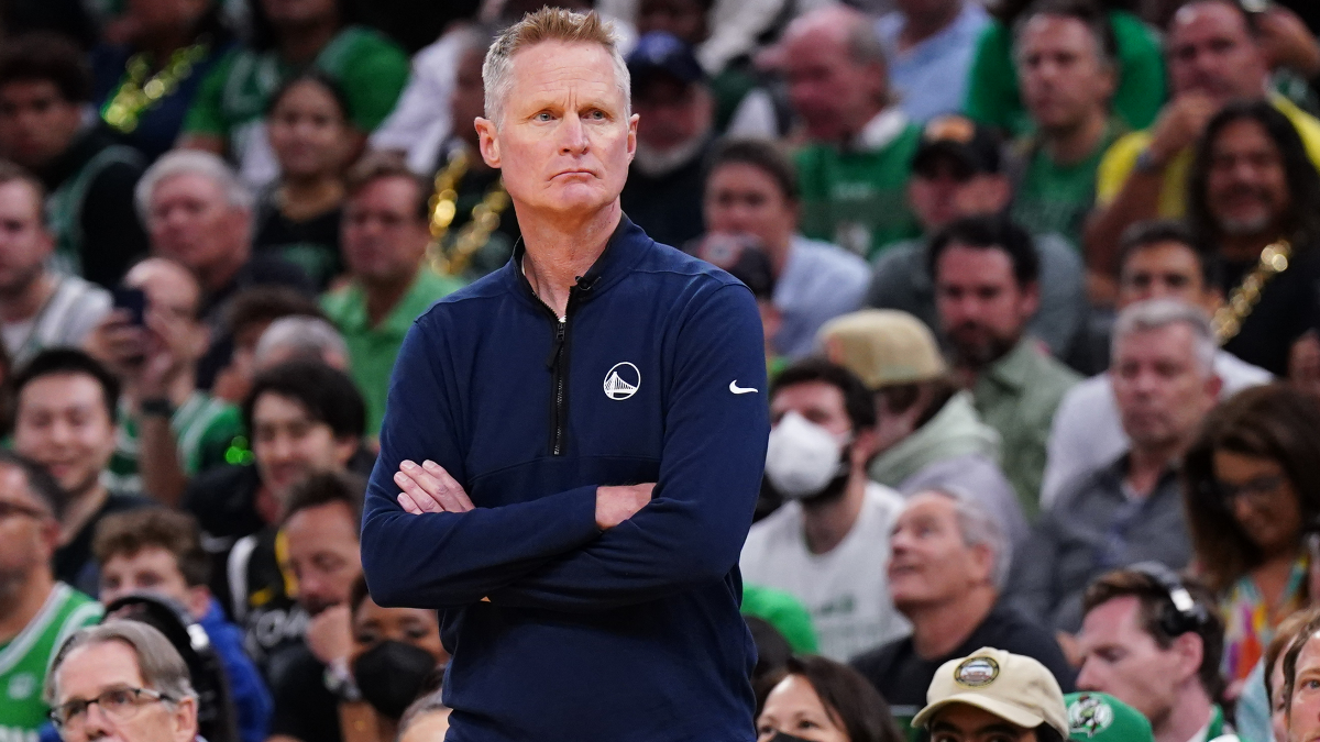 Golden State Warriors head coach Steve Kerr
