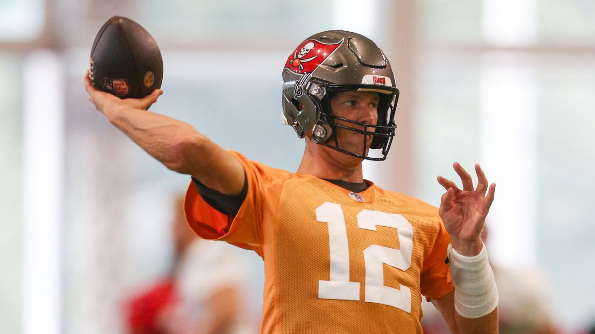 Tampa Bay Buccaneers quarterback Tom Brady
