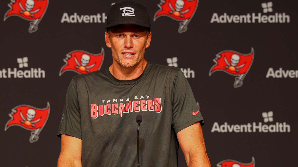 Tampa Bay Buccaneers quarterback Tom Brady
