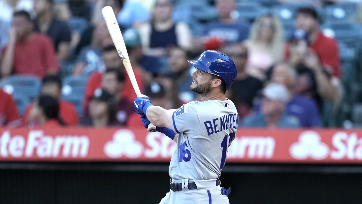 Kansas City Royals outfielder Andrew Benintendi