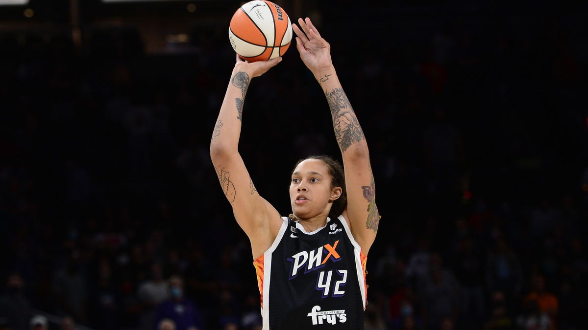 Phoenix Mercury center Brittney Griner