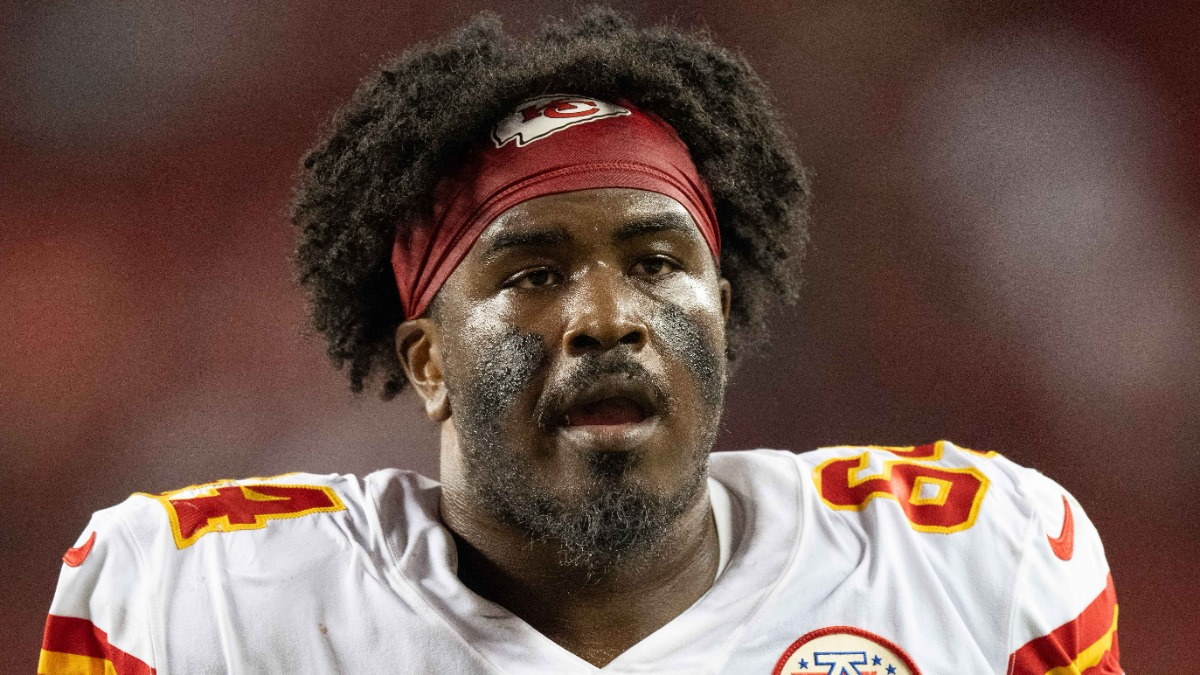 New England Patriots center Darryl Williams