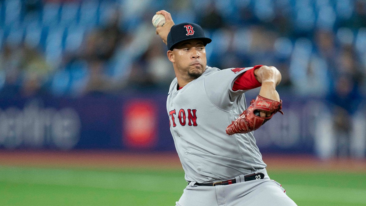 Boston Red Sox pitcher Hansel Robles
