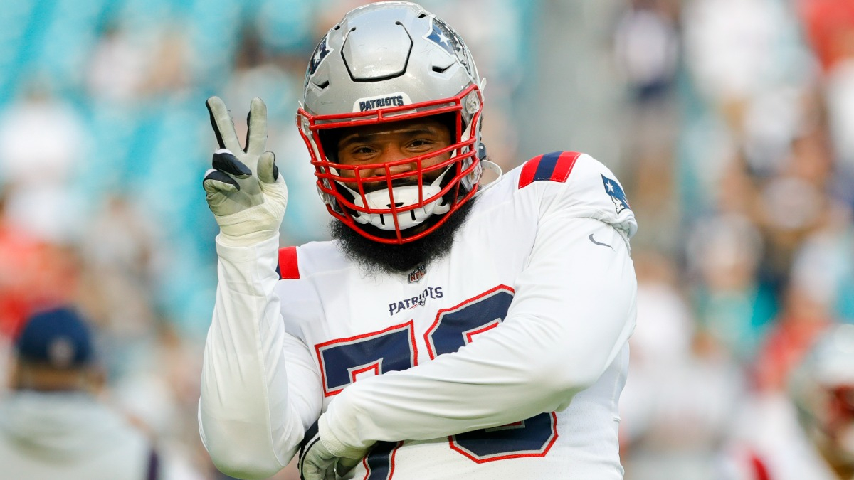 New England Patriots tackle Isaiah Wynn