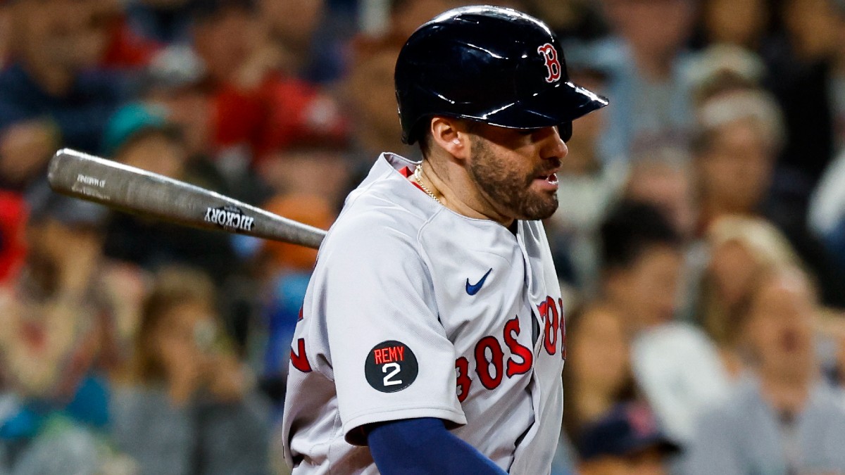 Boston Red Sox designated hitter J.D. Martinez