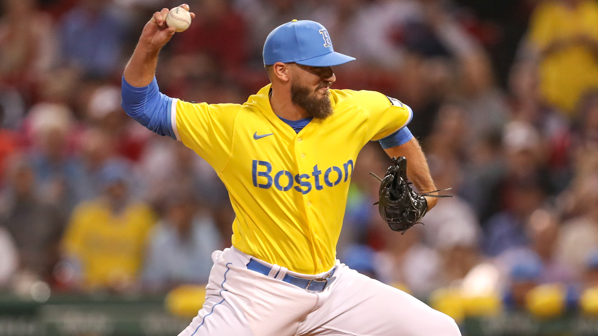 Boston Red Sox pitcher John Schreiber
