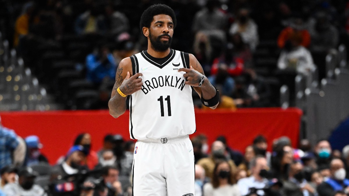 Brooklyn Nets guard Kyrie Irving
