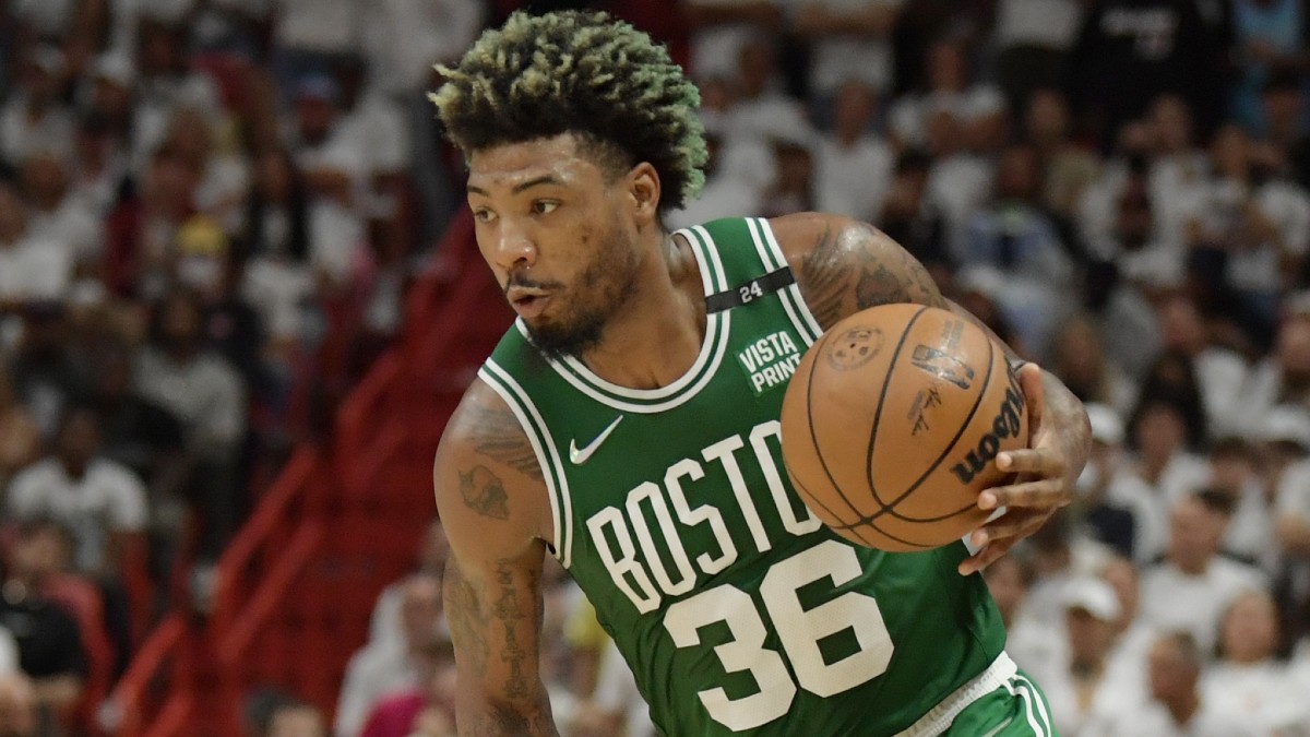 Boston Celtics guard Marcus Smart