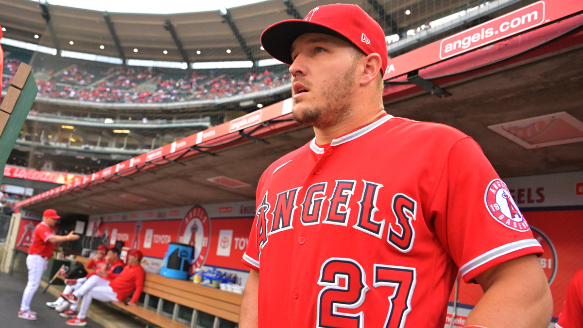 Los Angeles Angels outfielder Mike Trout
