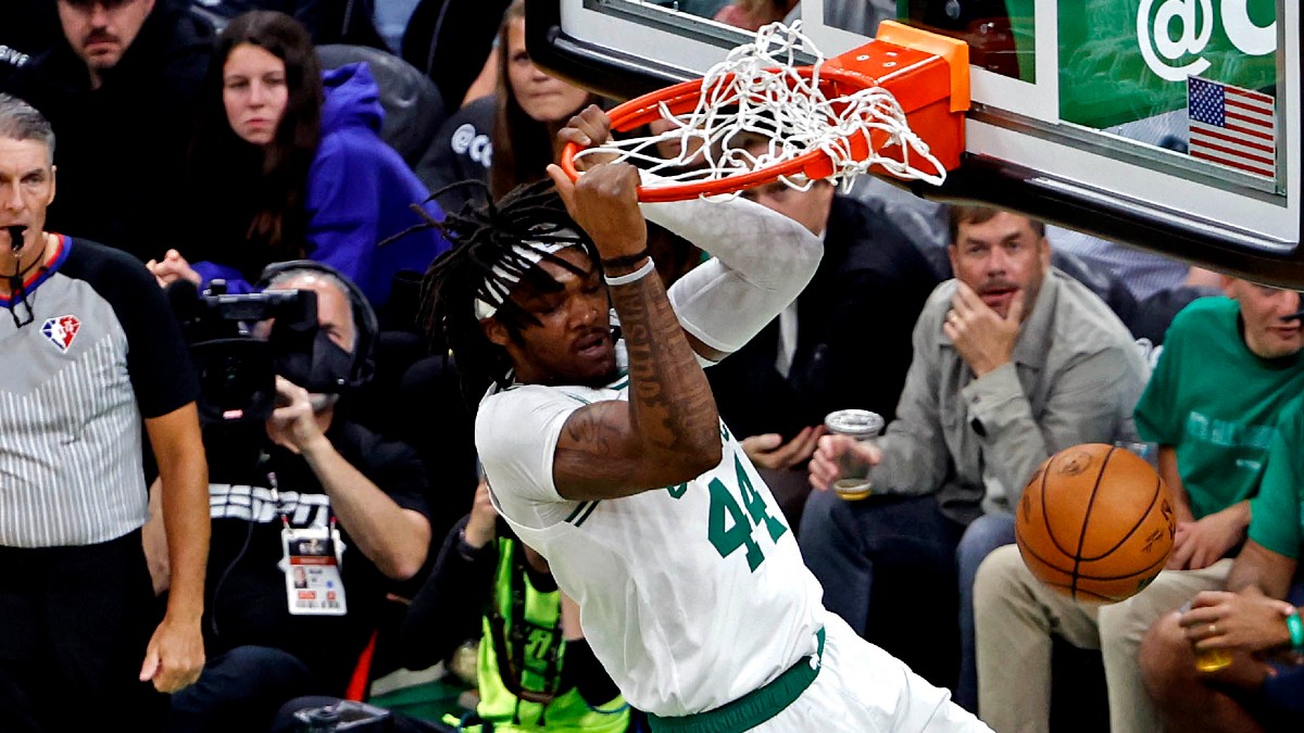 Boston Celtics center Robert Williams