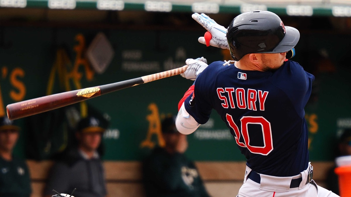 Boston Red Sox second baseman Trevor Story