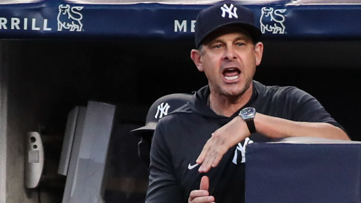 New York Yankees manager Aaron Boone