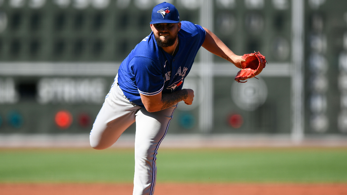 Toronto Blue Jays pitcher Alek Manoah