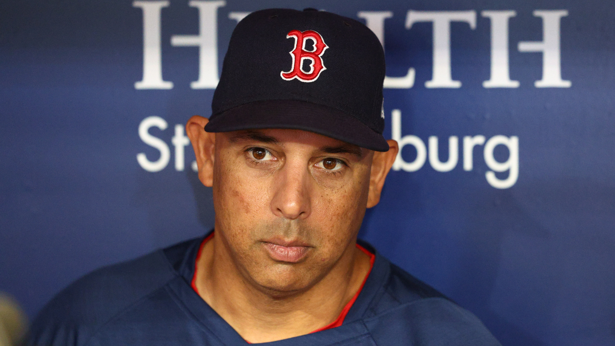 Boston Red Sox manager Alex Cora