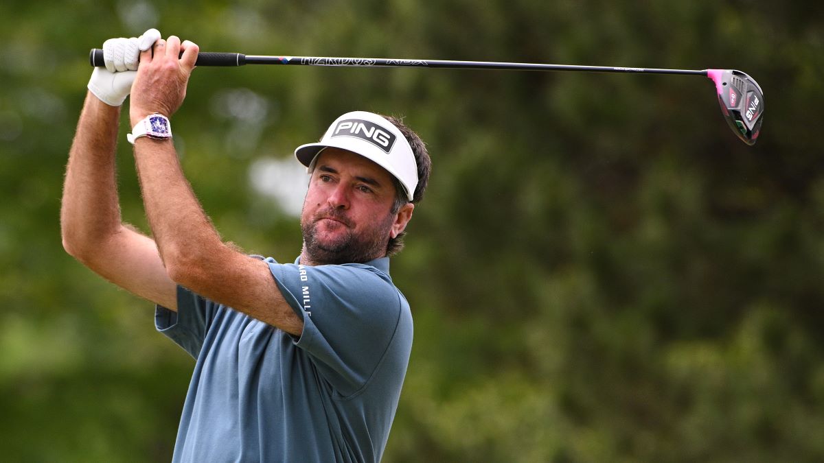 Golfer Bubba Watson