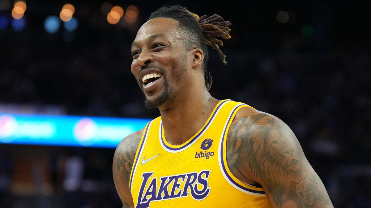 Los Angeles Lakers center Dwight Howard