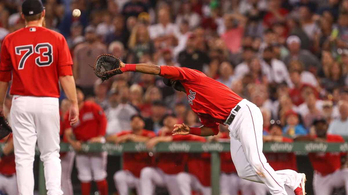 Boston Red Sox first baseman Franchy Cordero