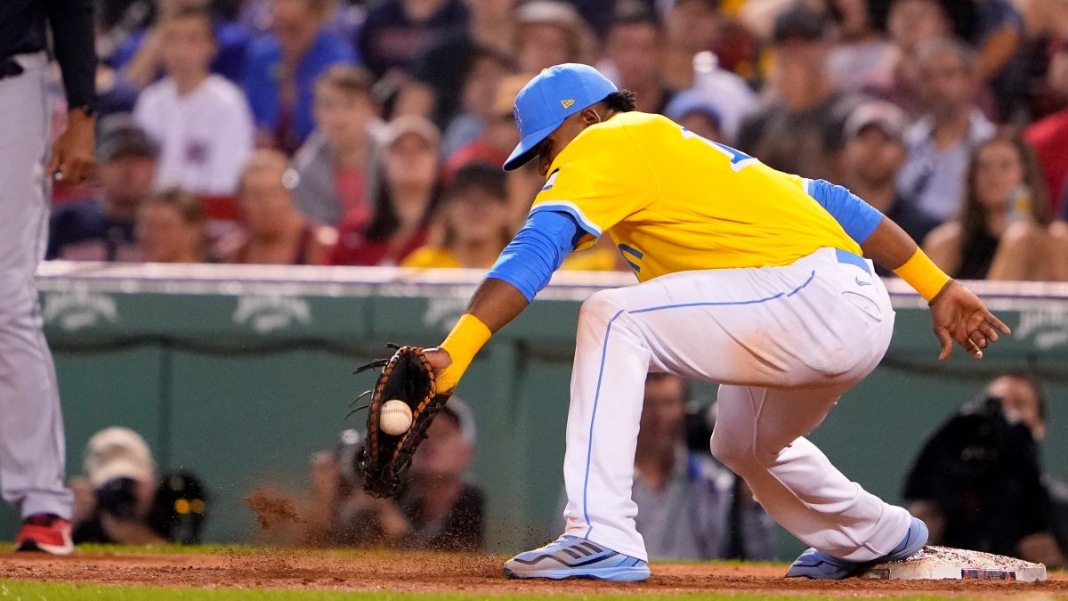 Boston Red Sox first baseman Franchy Cordero