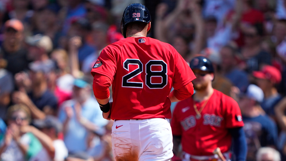 Boston Red Sox designated hitter J.D. Martinez