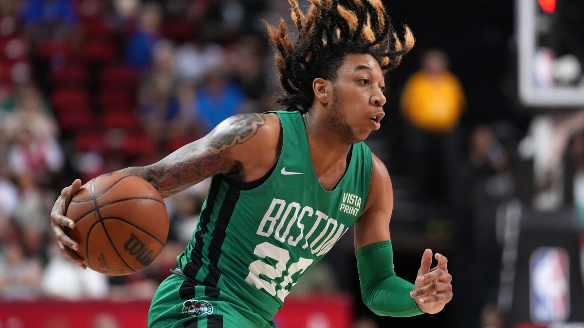 Boston Celtics rookie JD Davison