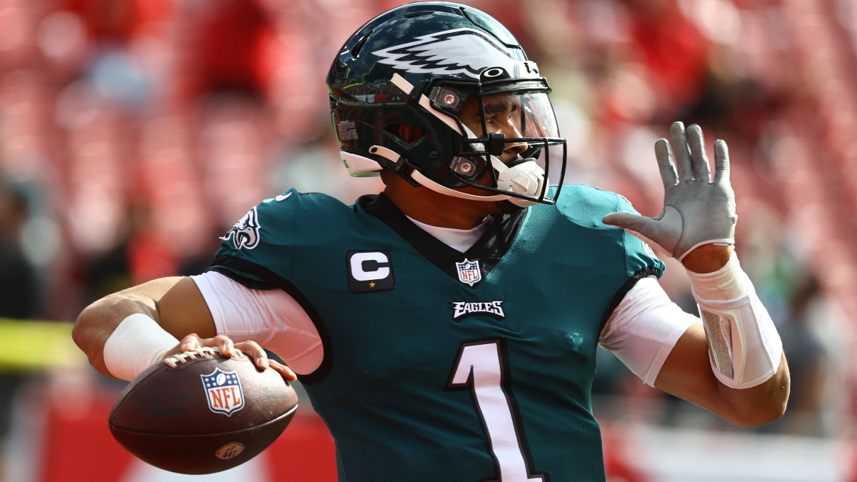 Philadelphia Eagles quarterback Jalen Hurts