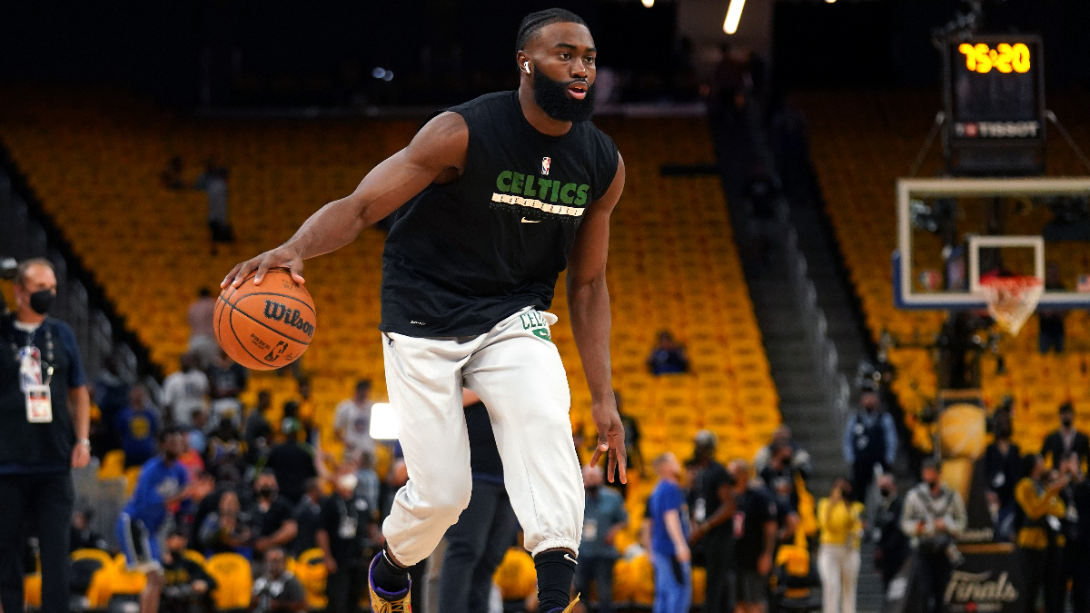Boston Celtics guard Jaylen Brown