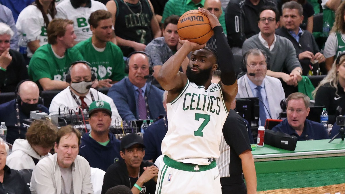 Boston Celtics guard Jaylen Brown