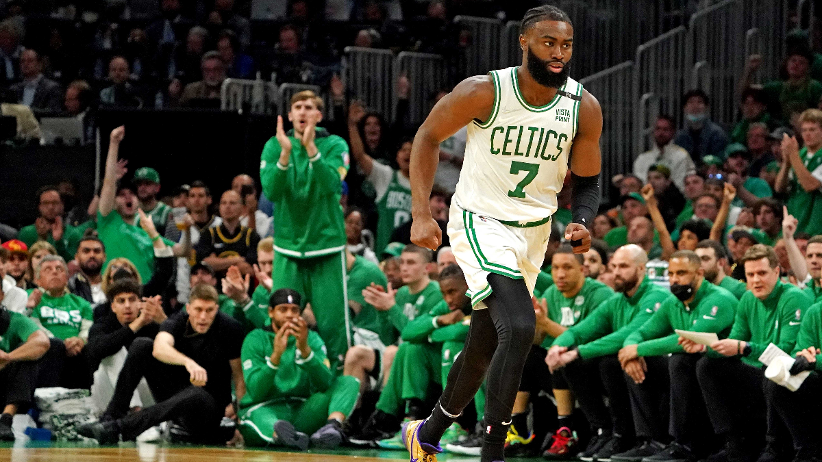 Boston Celtics guard Jaylen Brown