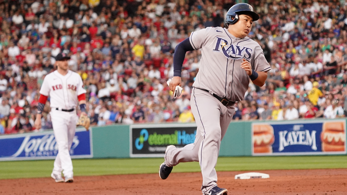Tampa Bay Rays first baseman Ji-Man Choi