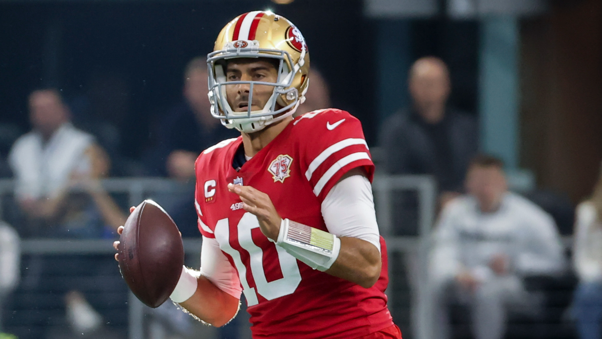 San Francisco 49ers quarterback Jimmy Garoppolo