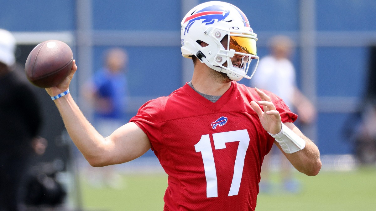 Buffalo Bills quarterback Josh Allen