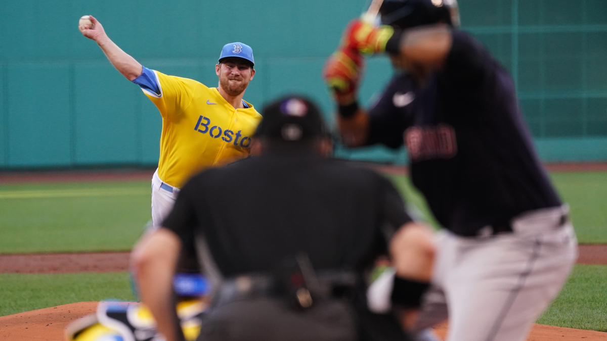 Boston Red Sox starting pitcher Josh Winckowski