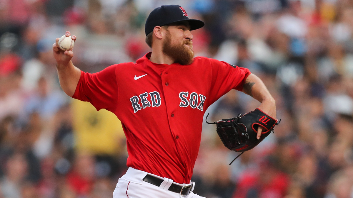 Boston Red Sox starting pitcher Josh Winckowski