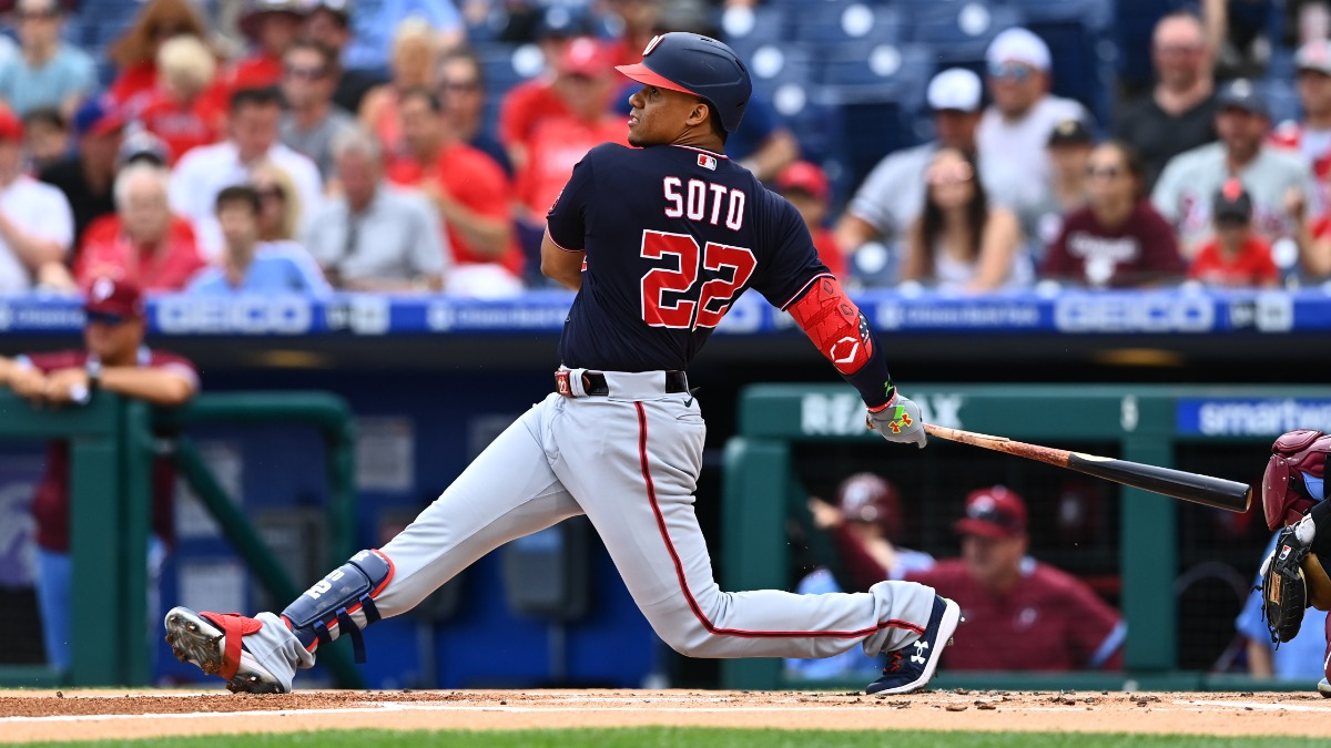 Washington Nationals outfielder Juan Soto