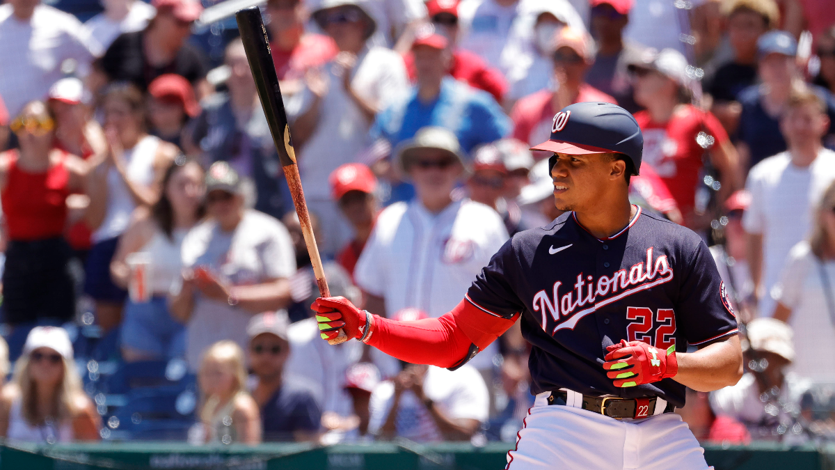 Washington Nationals outfielder Juan Soto