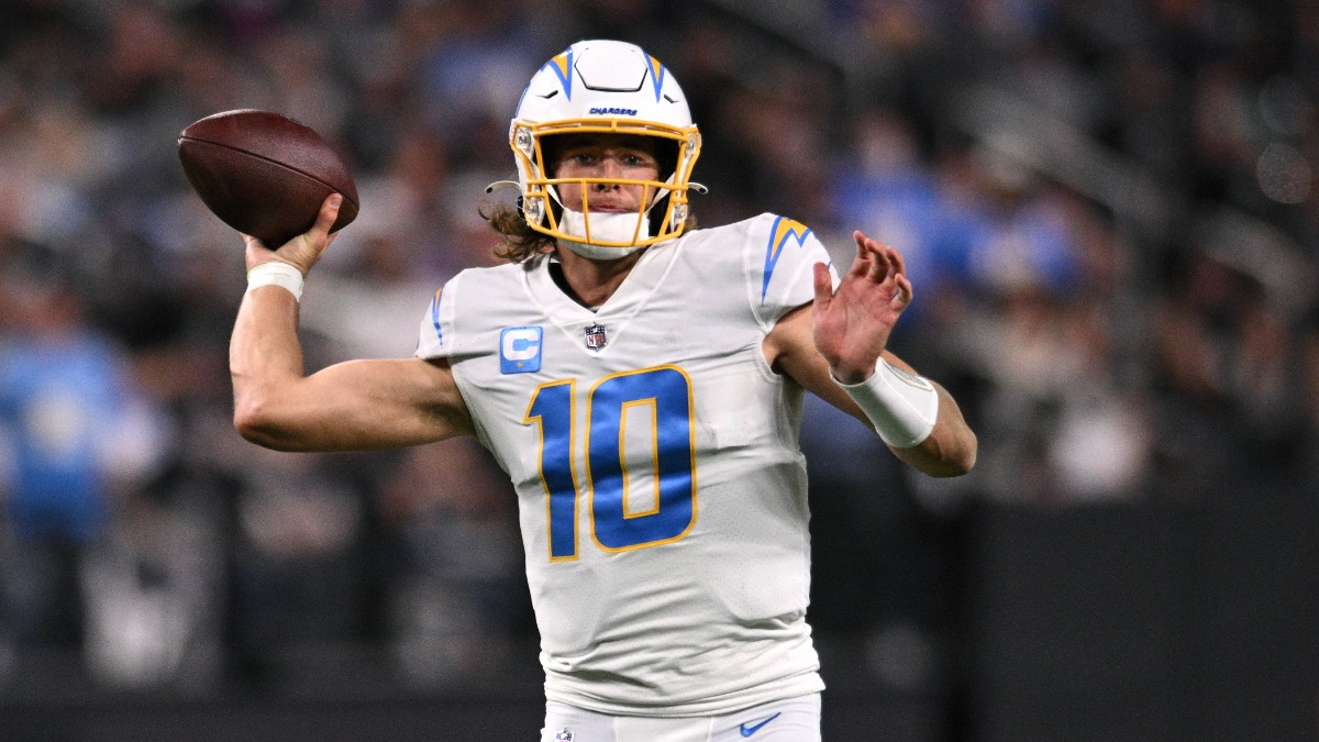 Los Angeles Chargers quarterback Justin Herbert