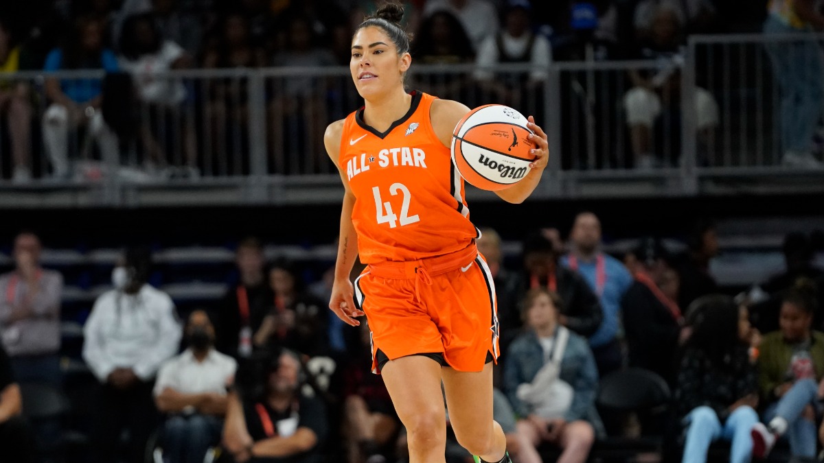 Team Wilson guard Kelsey Plum