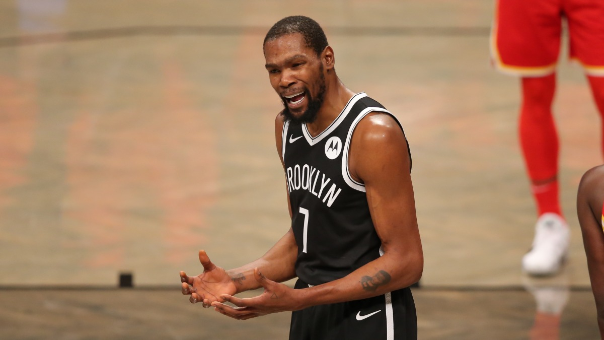 Brooklyn Nets forward Kevin Durant