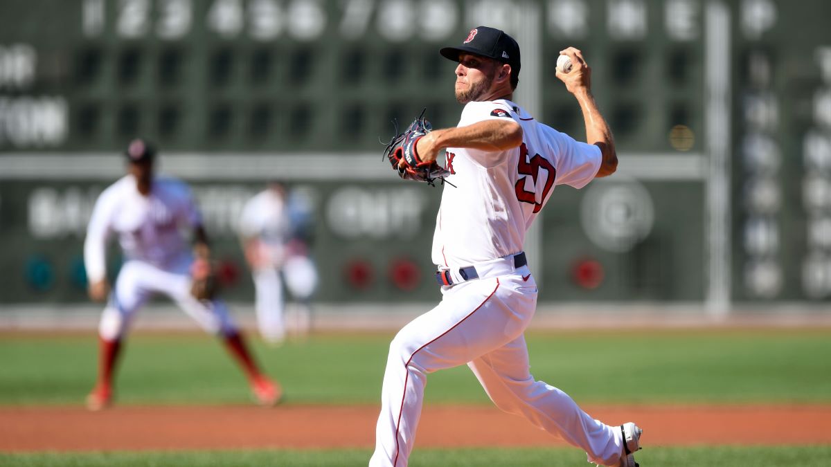 Boston Red Sox starting pitcher Kutter Crawford